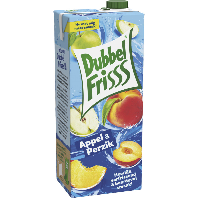 DubbelFrisss Appel & perzik