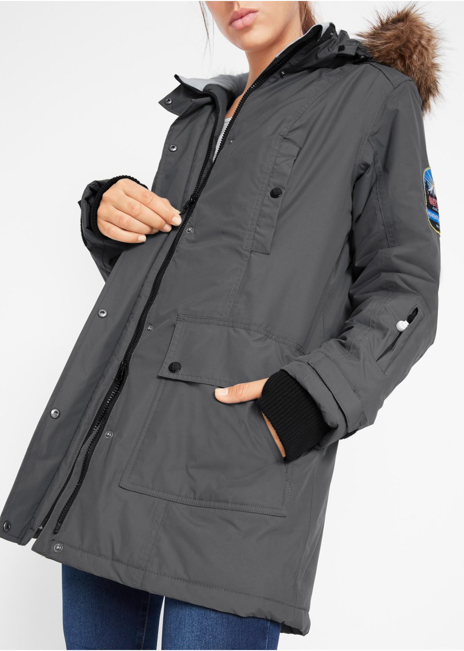 Veste fonctionnelle outdoor à capuche