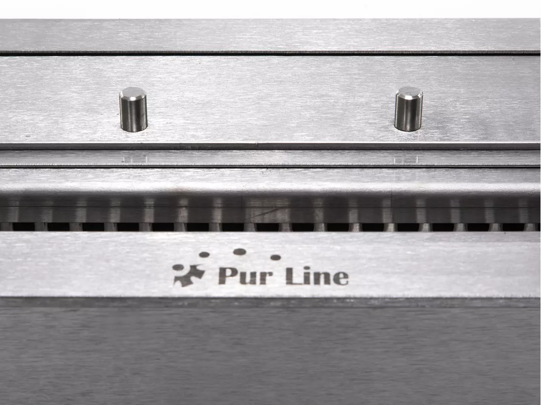 Grand bloc de combustion avec fibre céramique et régulateur de flamme