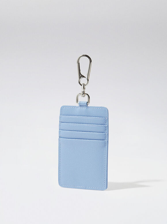 Porta-cartões com alça - Azul