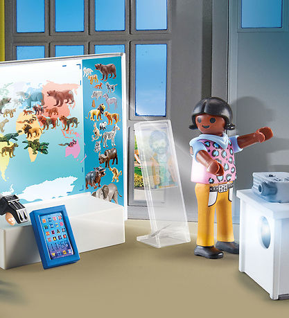 Playmobil City Life - Virtuelt Klassev?relse - 17 Dele - 71330