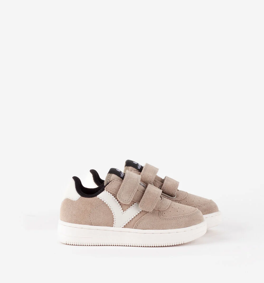 TIEMPO SPLIT LEATHER TRAINERSTAUPE