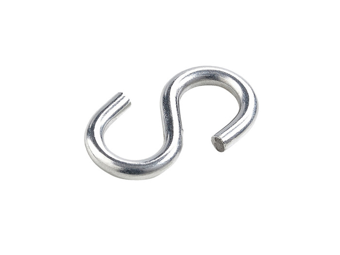 Habo s-kroge 7 mm elgalvaniseret 2 stk.