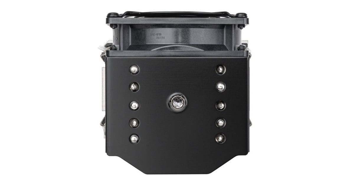SilverStoneSST-XE04-4677VB CPU-koeler  (Zwart, 4-pins PWM fan-connector)