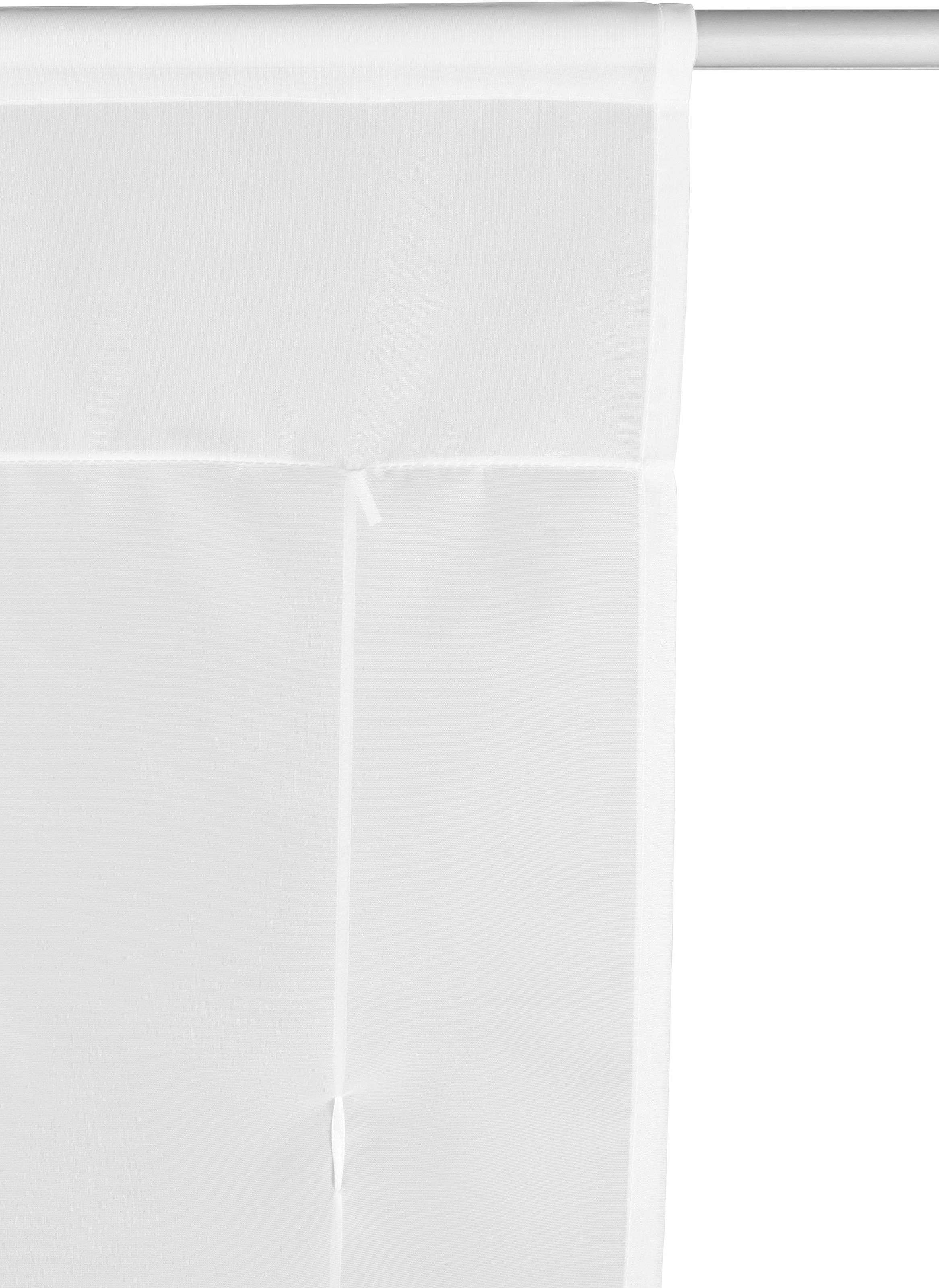 my home Bändchenrollo »Xana« mit Stangendurchzug Bändchenrollo, Raffung mittels Bindebändern