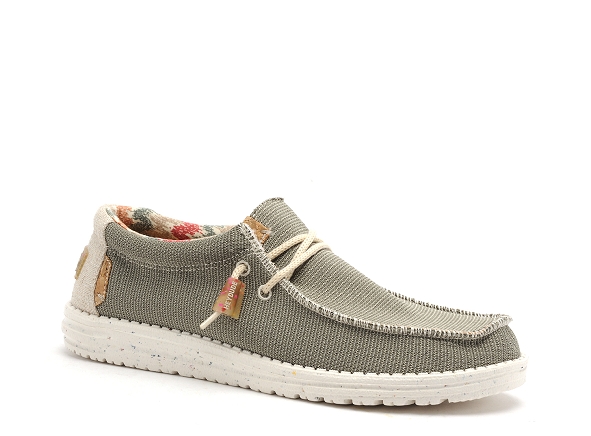 Dude basses homme wally eco sox kaki