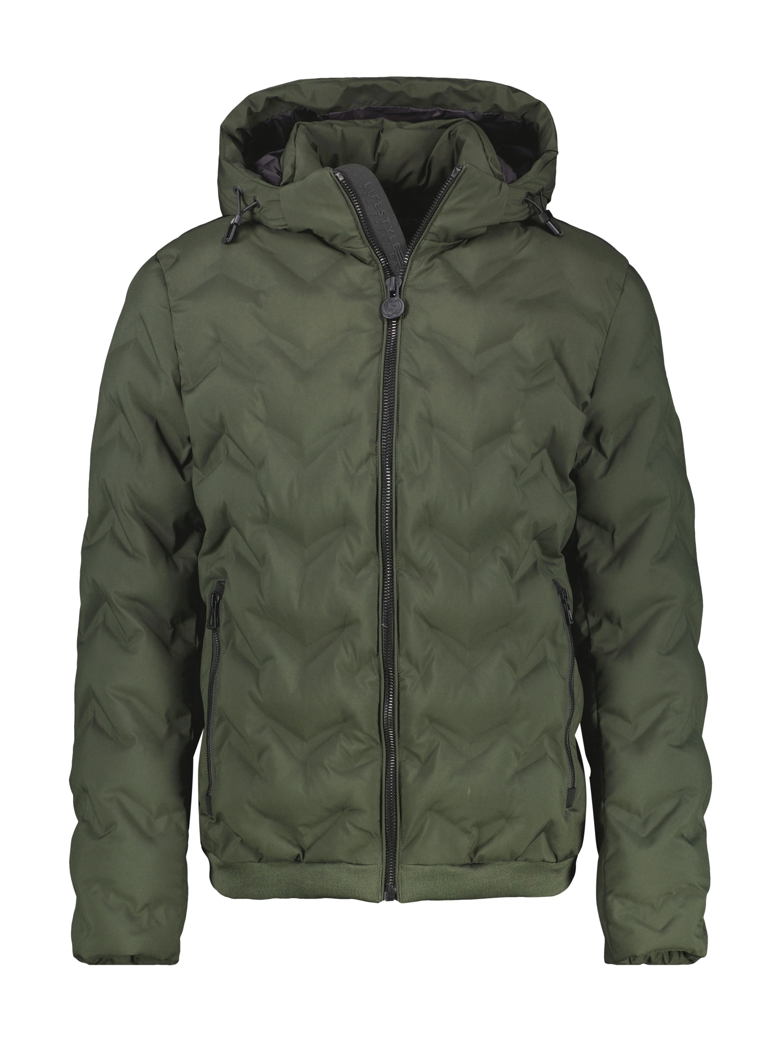 LERROS Steppjacke mit Kapuze mit Kapuze und Kordelzug