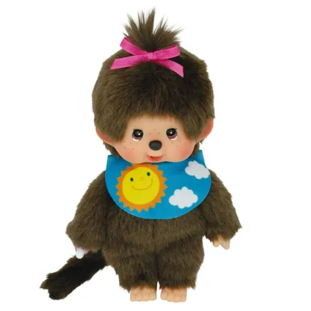 Sekiguchi Monchhichi Mädchen Sleepy 20 cm mit Schlafaugen
