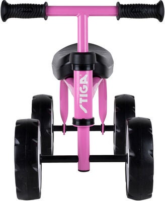 STIGA Mini Rider Go Firehjuling, Rosa