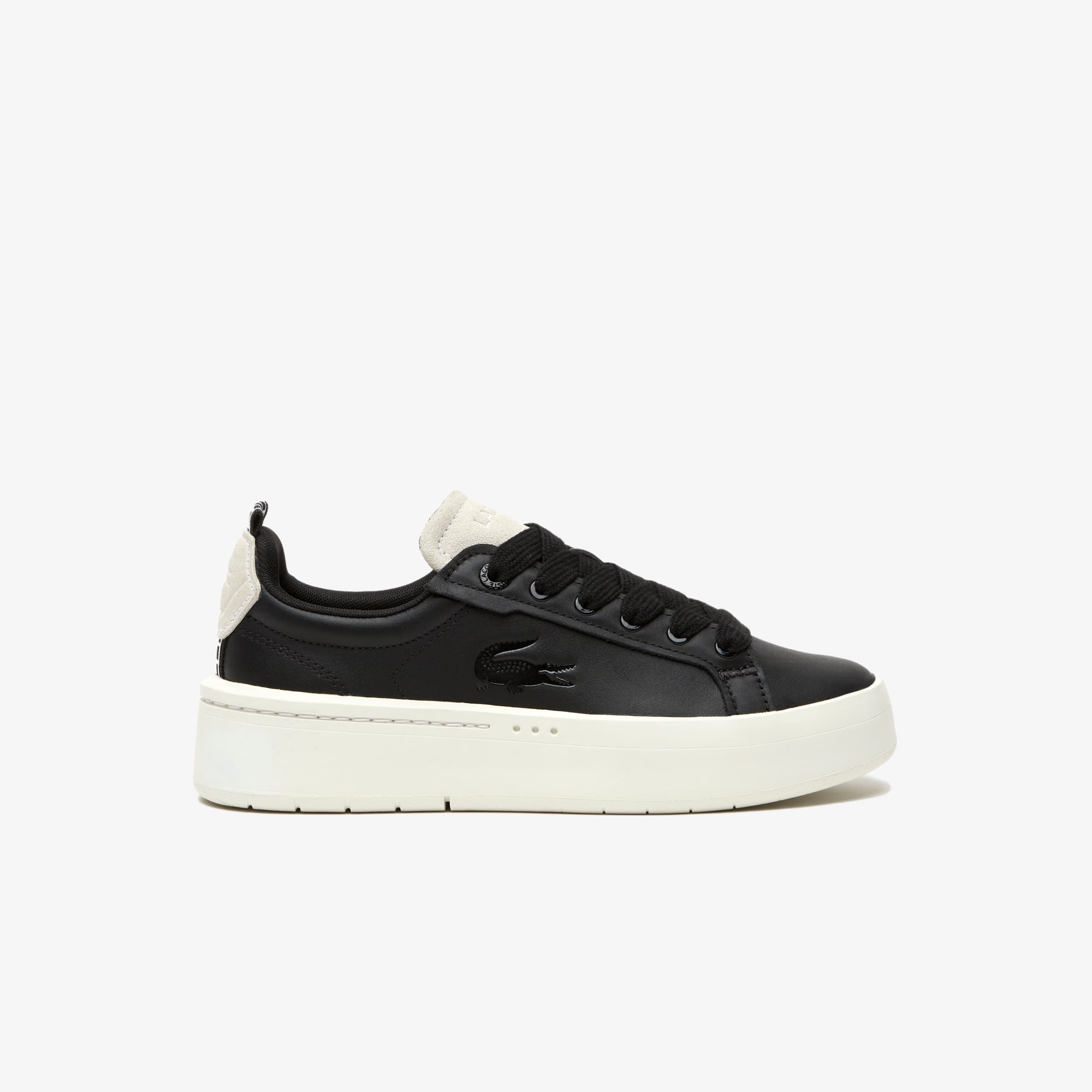 Sneakers Carnaby Platform femme Lacoste en cuir Sneakers - Noir - Lacoste - Femme