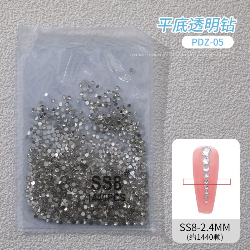 Padoma - Strass-nageldecoratie (verschillende ontwerpen)