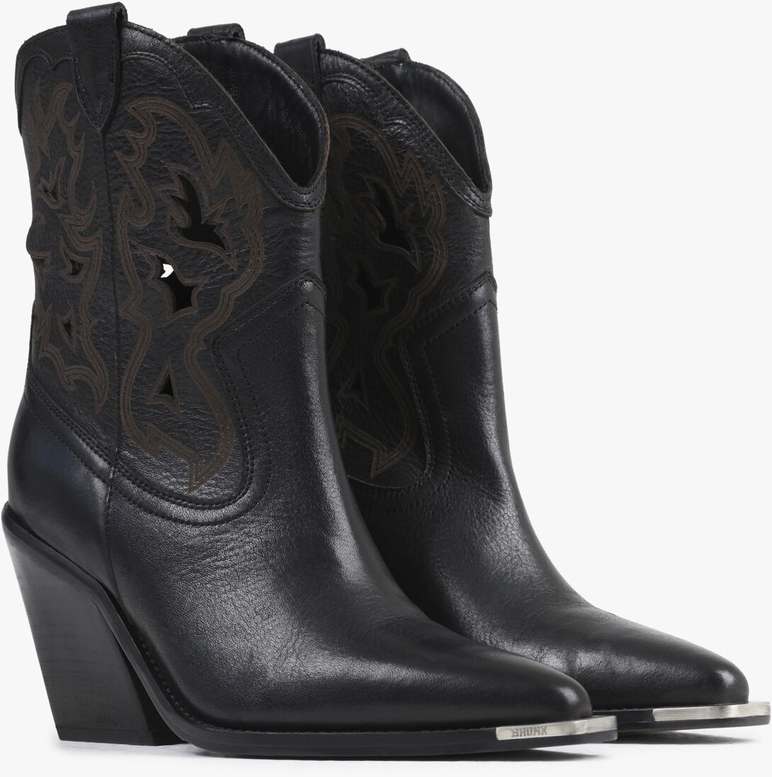 BRONX zwarte bronx enkellaarsjes new-kole 34315