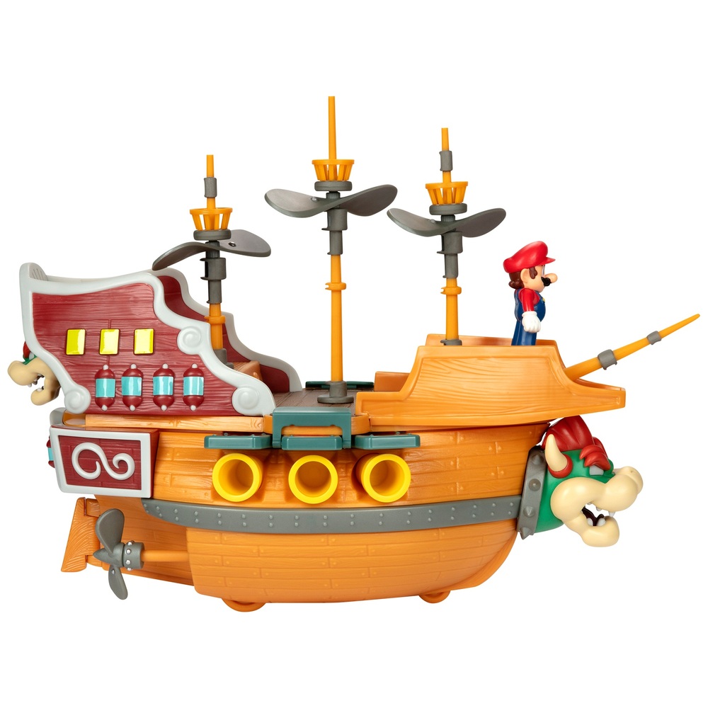Nintendo Super Mario Deluxe Bowsers Luftschiff-Spielset