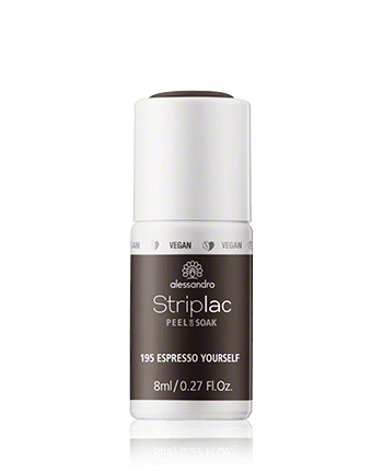 Alessandro Striplac Peel or Soak 195 Espresso Yourself 8ml