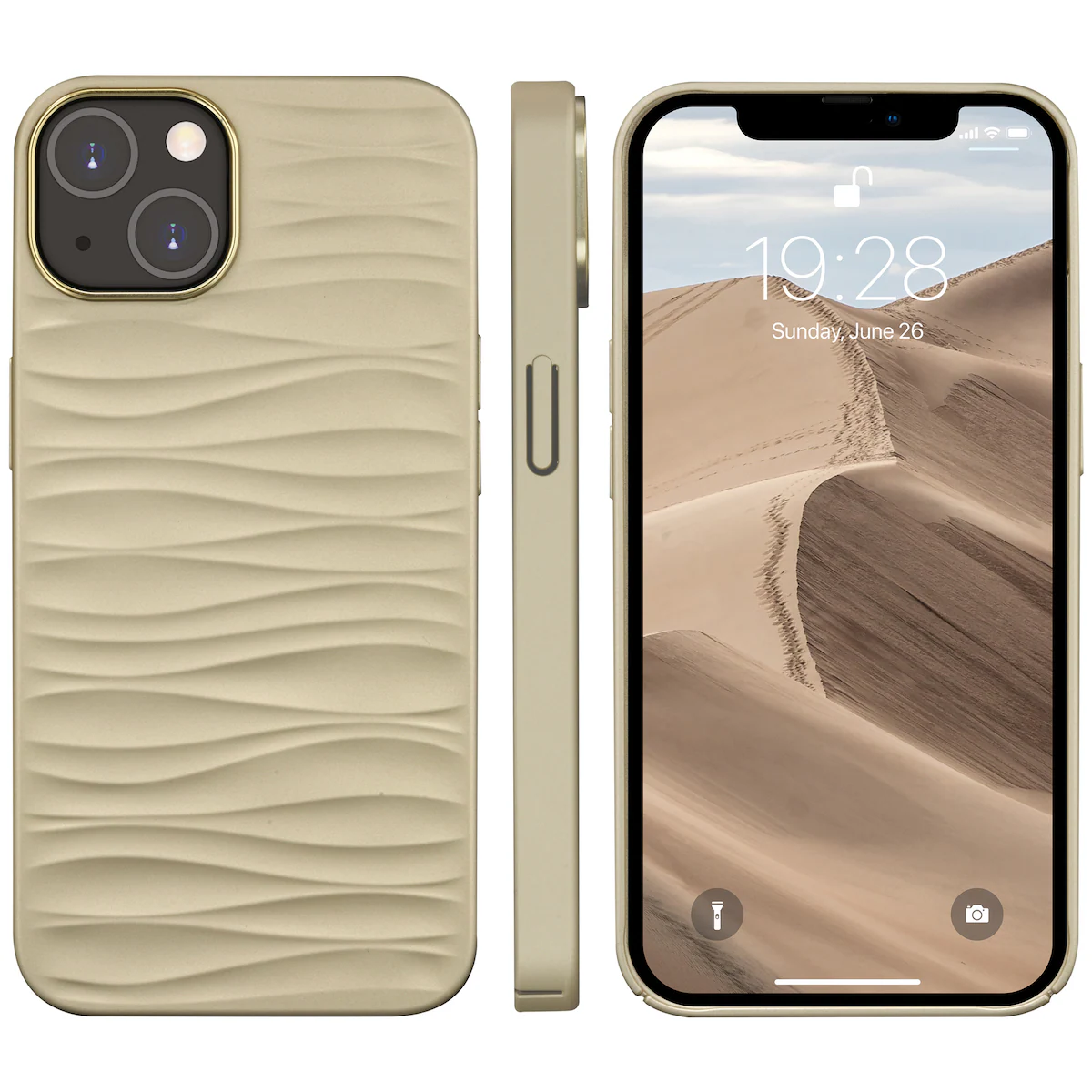dbramante1928 Dune iPhone 14 deksel (sand)