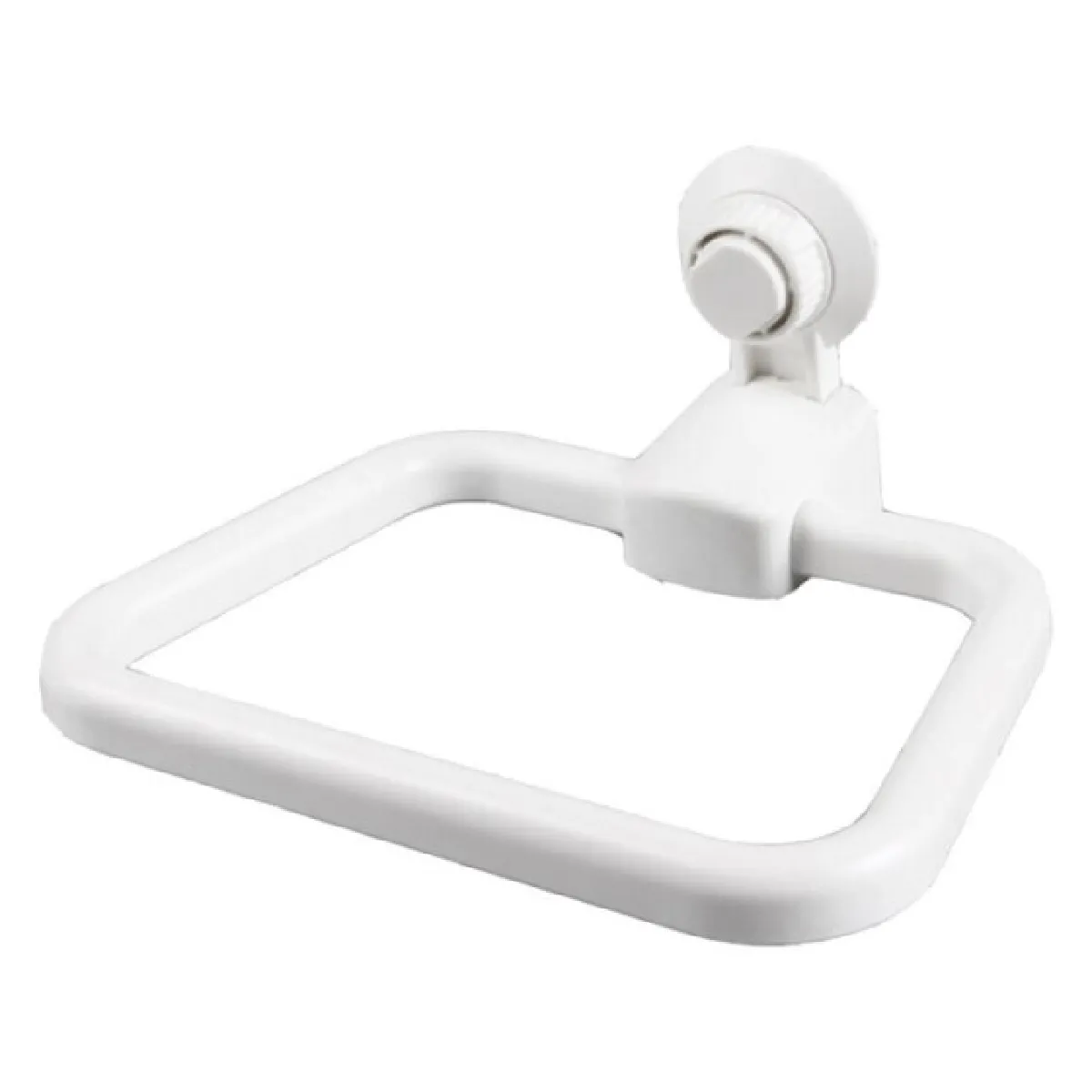 Universal Bague serviette ventouse blanche