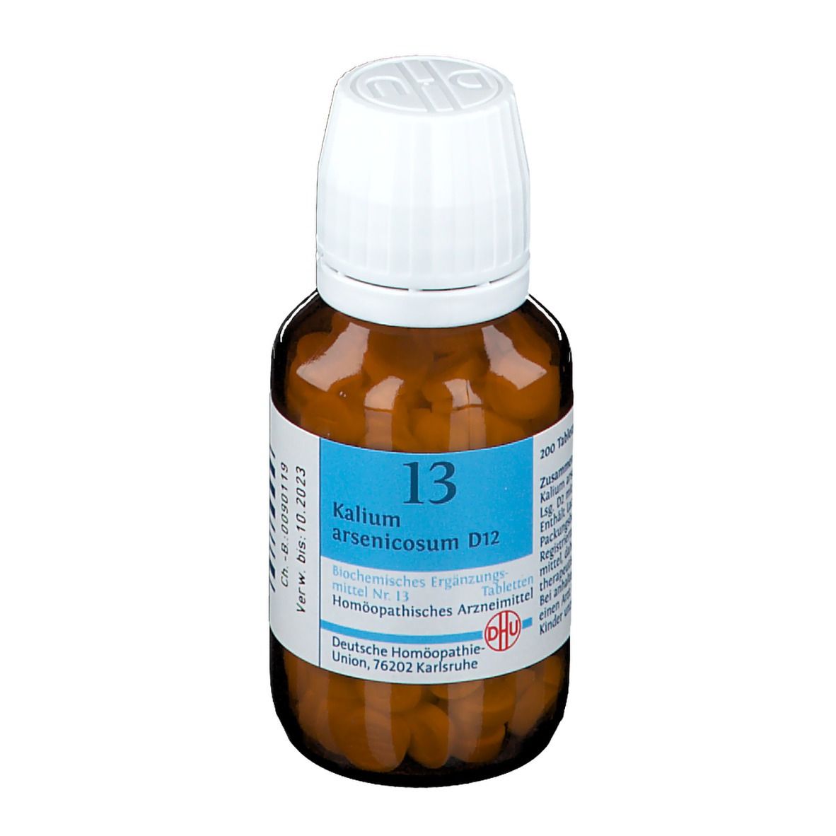 DHU Biochemie 13 Kalium arsenicosum D12