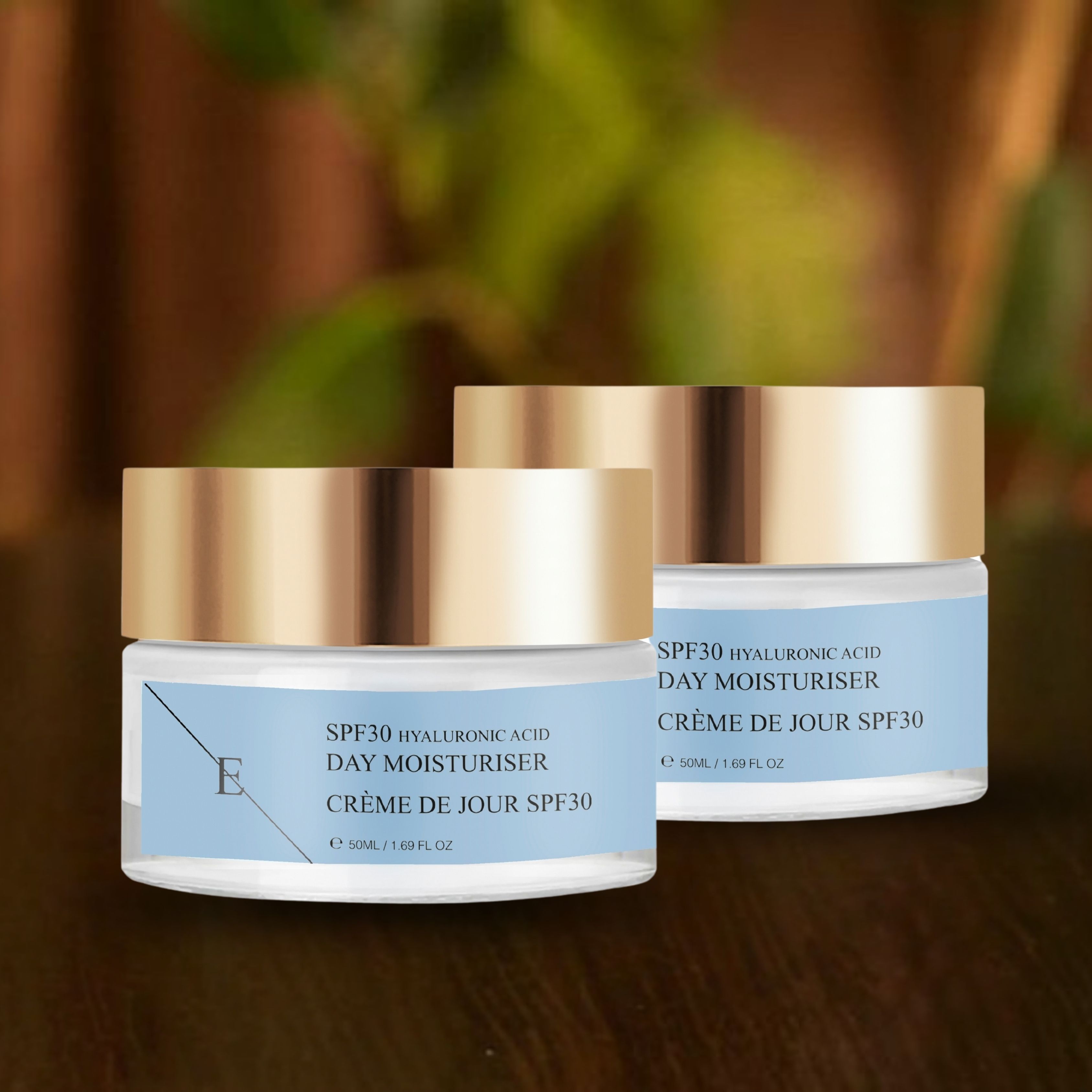 Erth skin london SPF 30 Hyaluronsäure-Tagescreme set