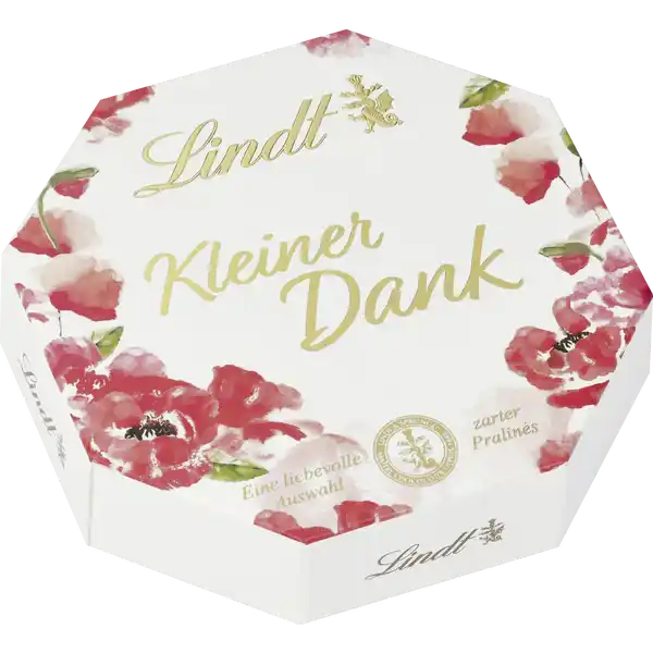 Sélection zarter Pralinés Kleiner Dank
