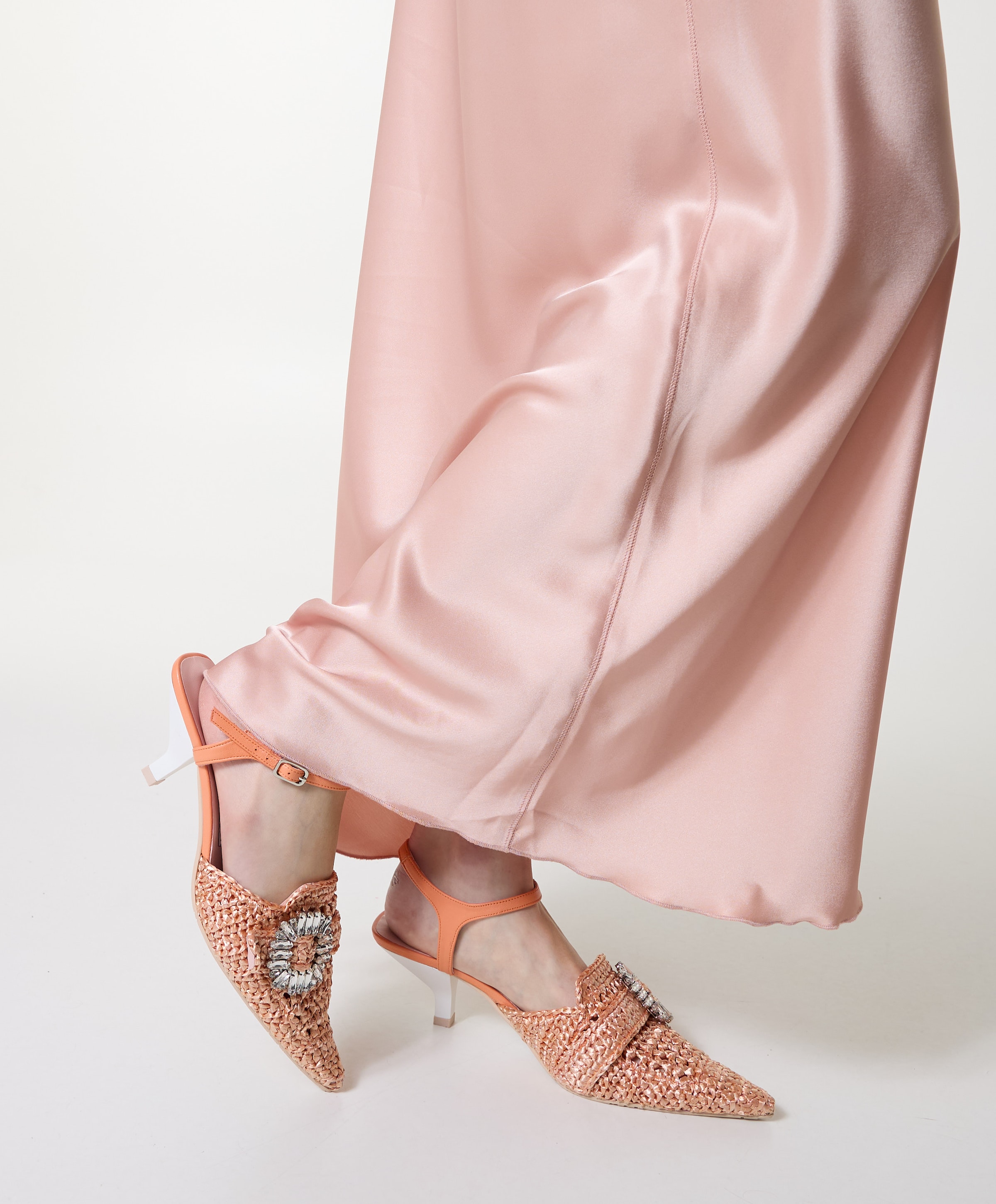 RAS dames slingbacks oranje