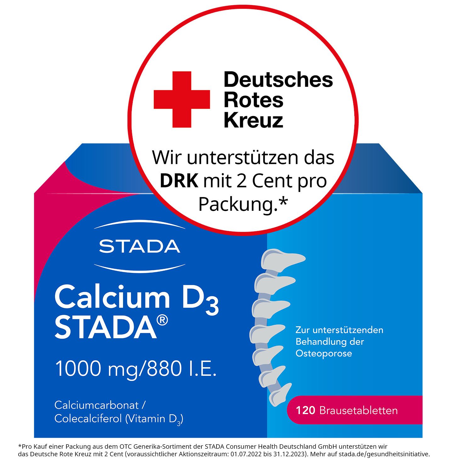 Calcium D3 STADA® 1000 mg/880 I.E.