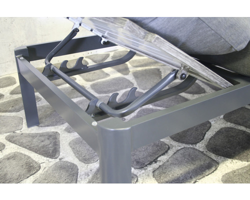 Loungeset tuin lounge lounge zitgroep Leroy aluminium 5 zits 2 delig alu