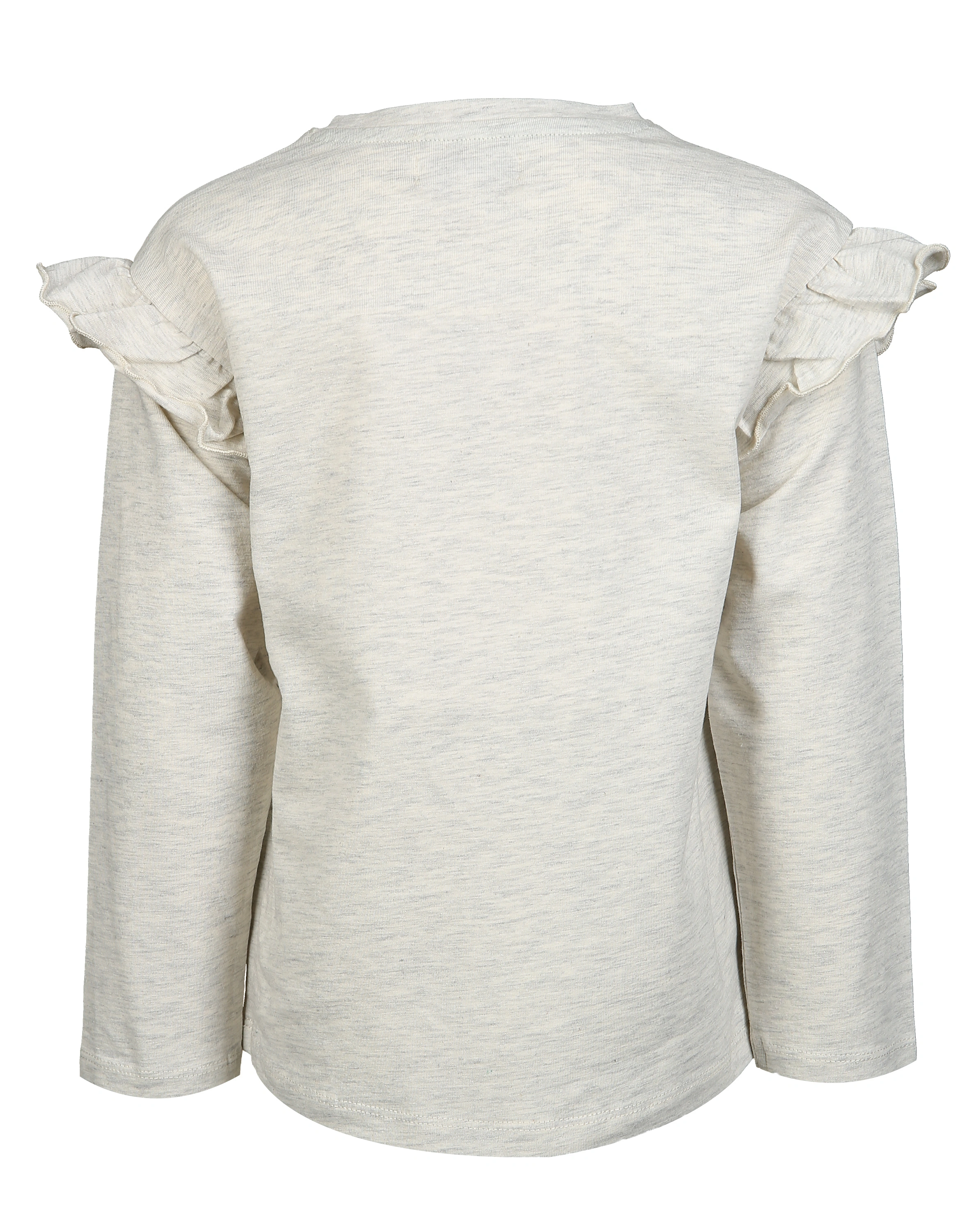 Langarmshirt GLITZERNDES EINHORN in creme melange