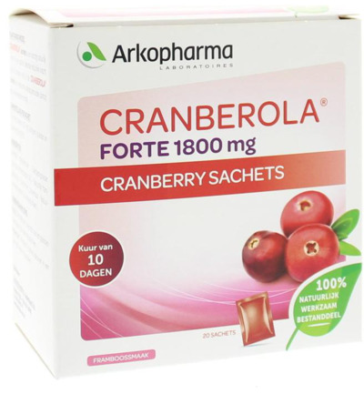 Cranberola Forte 10-dagen Kuur (20 zakjes)