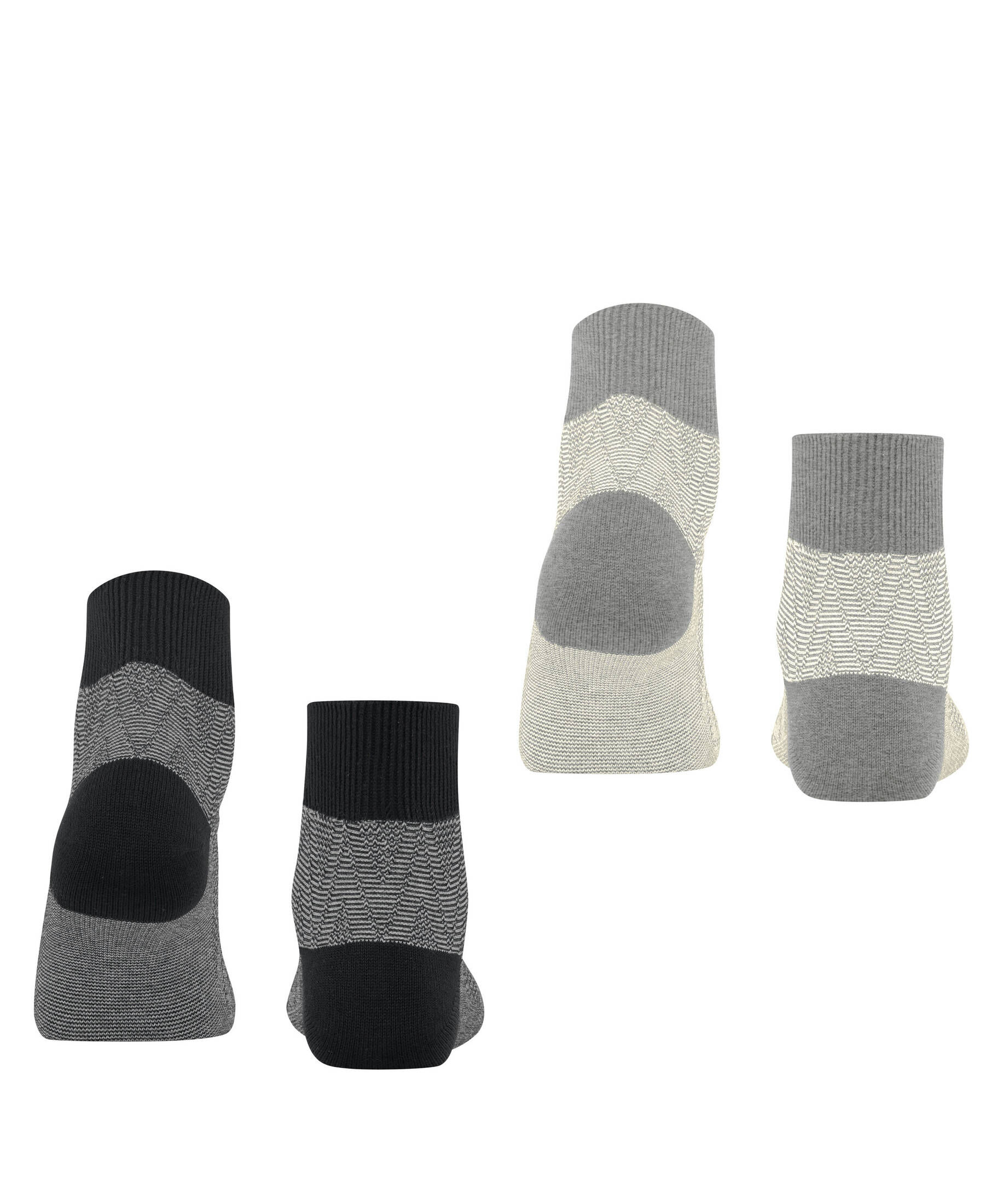 Esprit| Damen Kurzsocken Cable Stitch 2-Pack