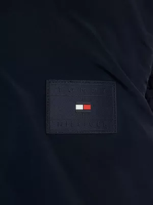Colete acolchoado essencial com textura mista