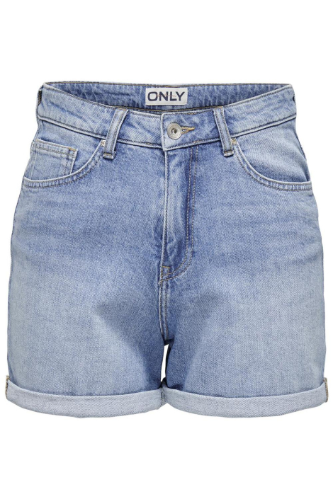 Only blauwe dames korte broek
