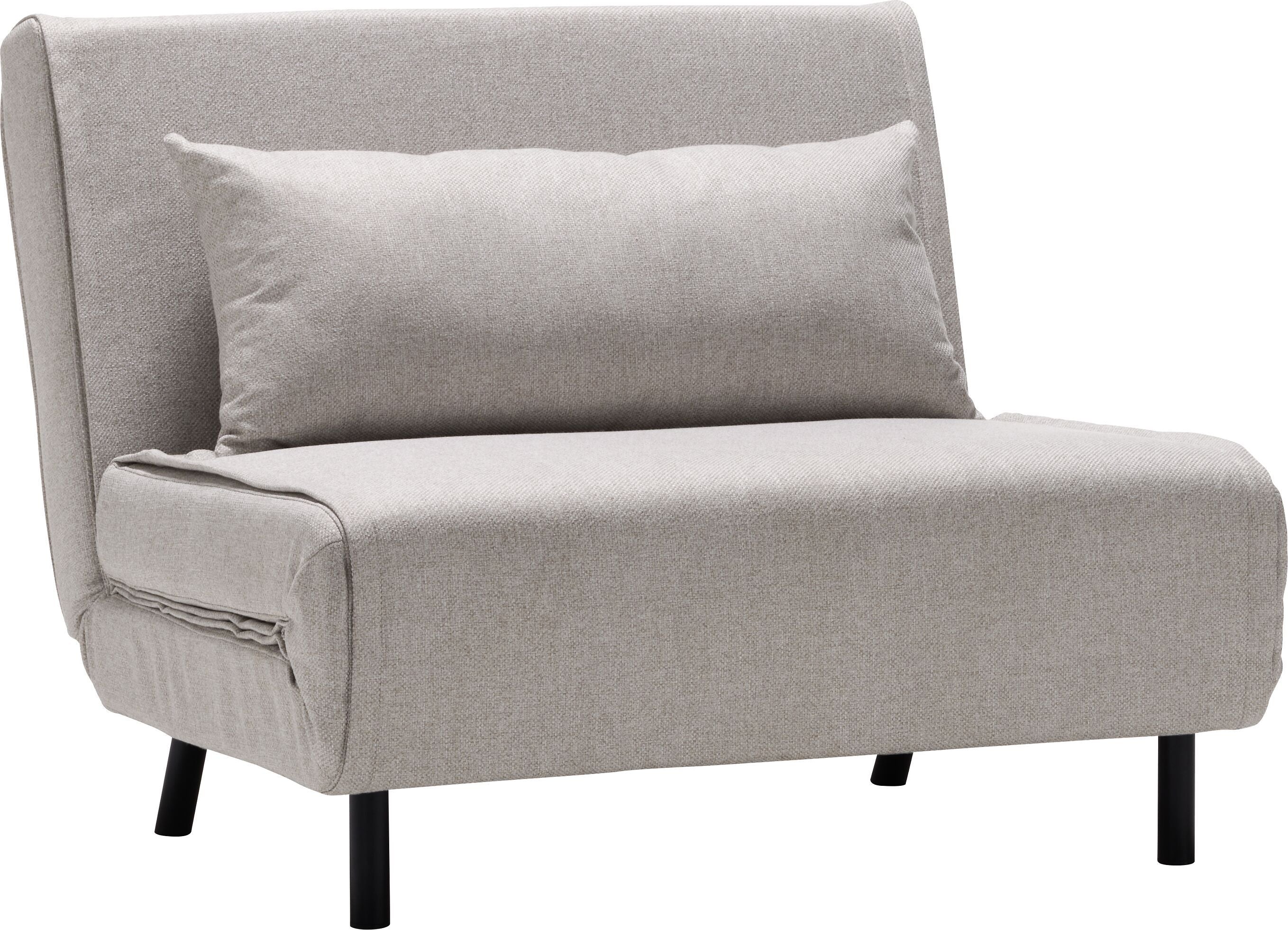 BERND II Bettsofa - Hellgrau / B: 100.0 cm x T: 91.0 cm x H: 82.0 cm
