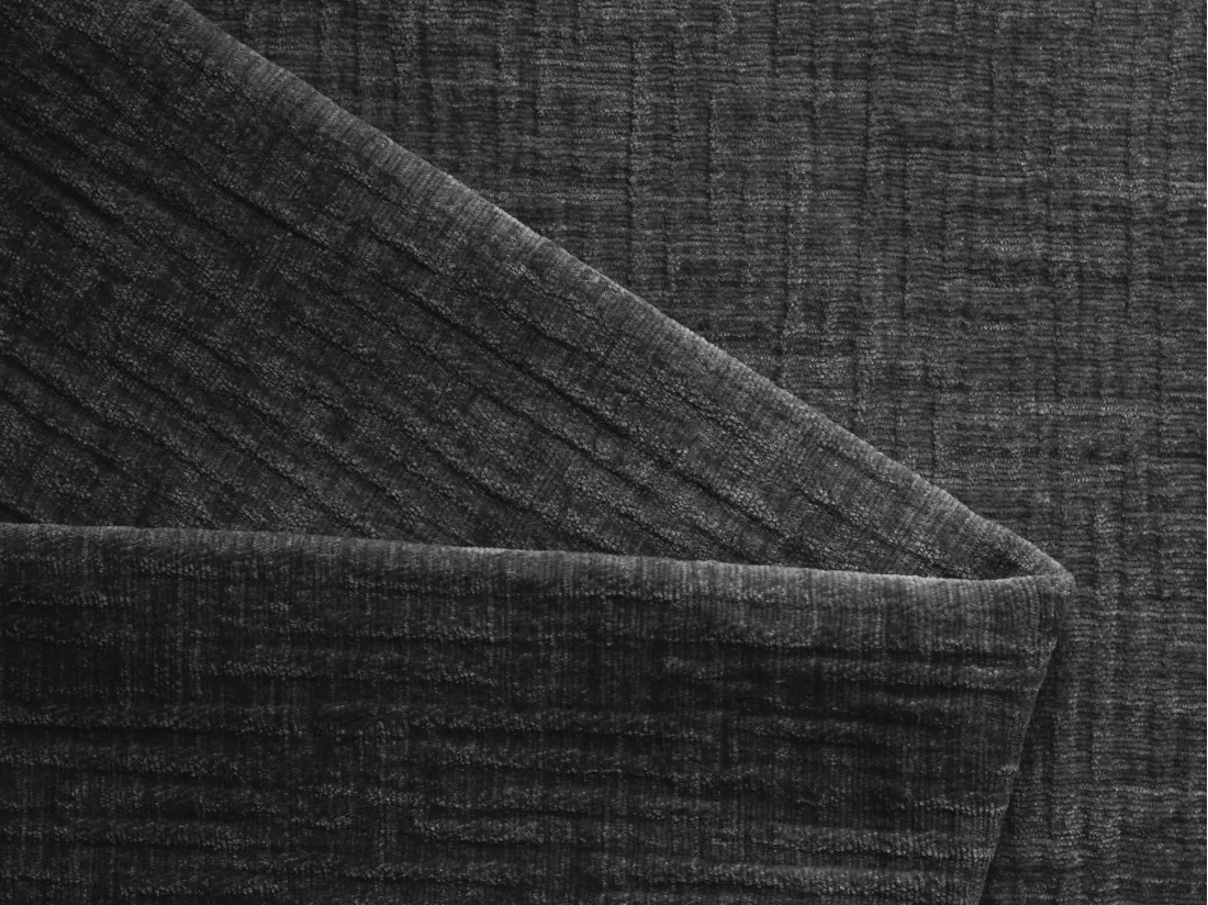 Fauteuil en tissu chenille - acier - AILANI