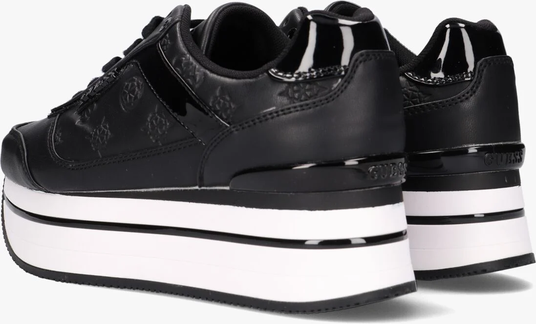 GUESS zwarte guess lage sneakers hansin