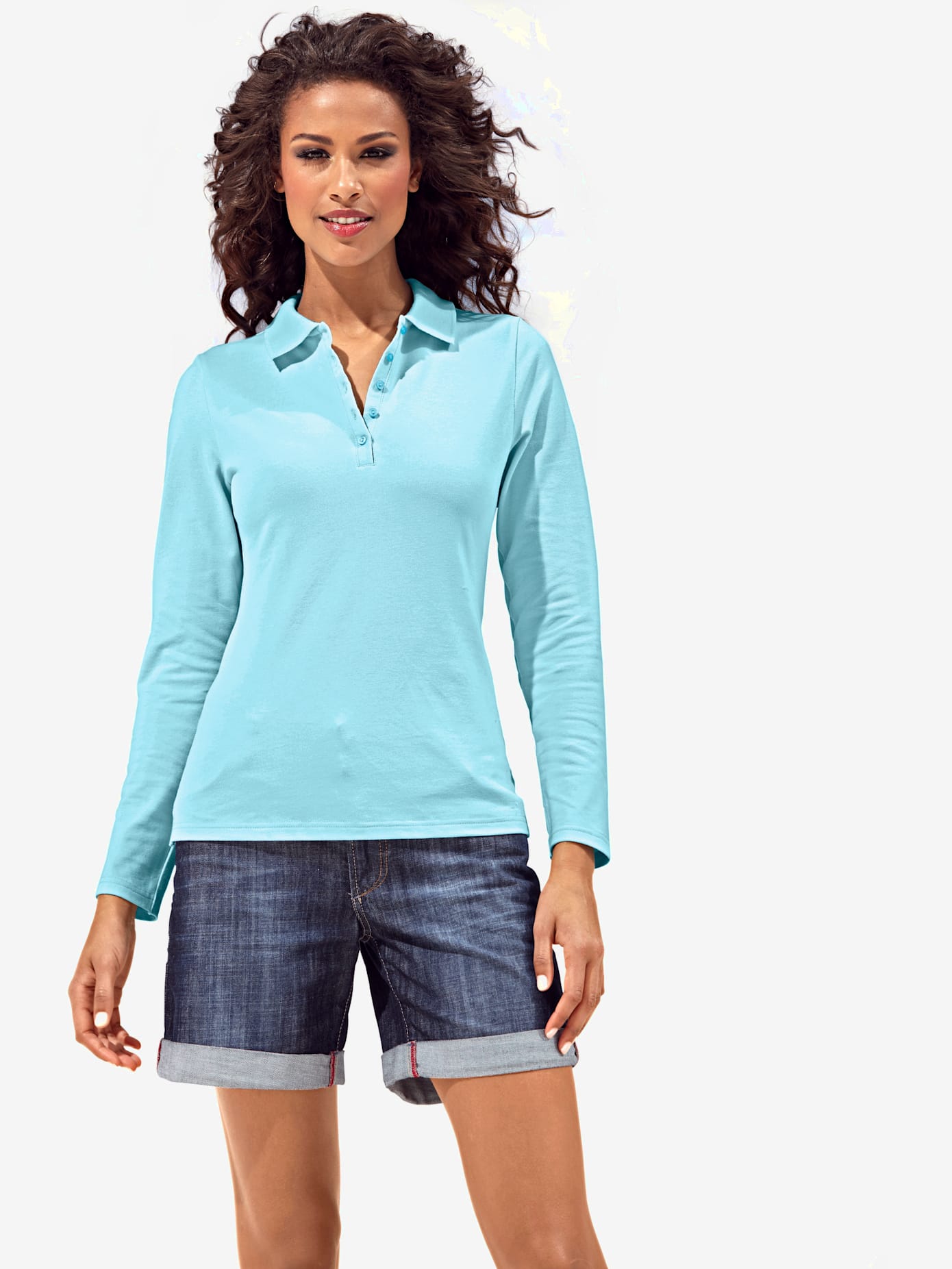 Polo manches longues