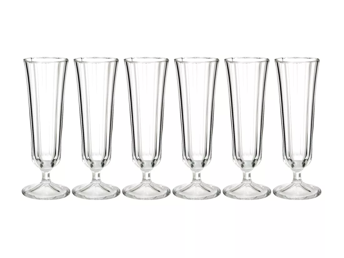 Lot de 6 Flûtes de Champagne 
