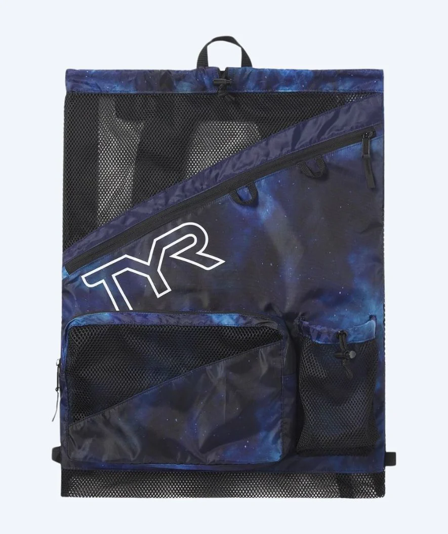 TYR svømmenet - Elite Team 40L - Lilla/sort