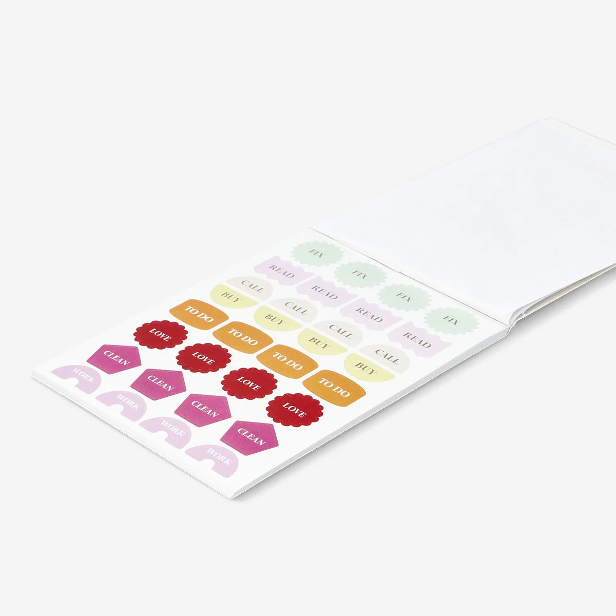 Klistermærker til bullet planner