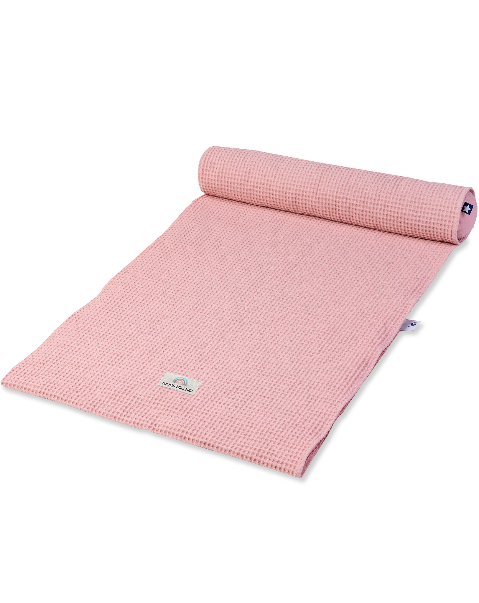 Loop Wickelauflagenbezug JACOB WAFFELPIQUE (85x75) in blush