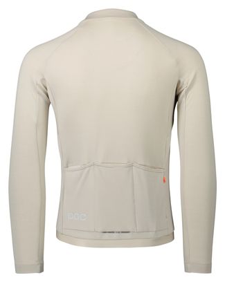 Maillot Manches Longues Poc Thermal Lite Sandstone Beige