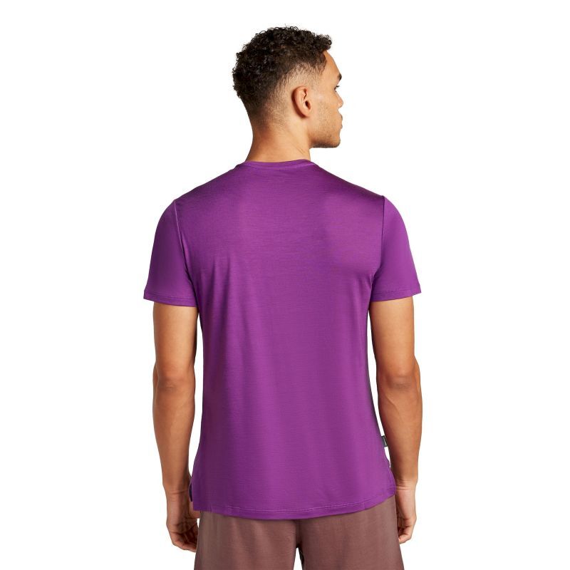 Merino Blend 125 Cool-Lite Sphere SS Tee Across the Peaks - T-shirt en laine mérinos homme