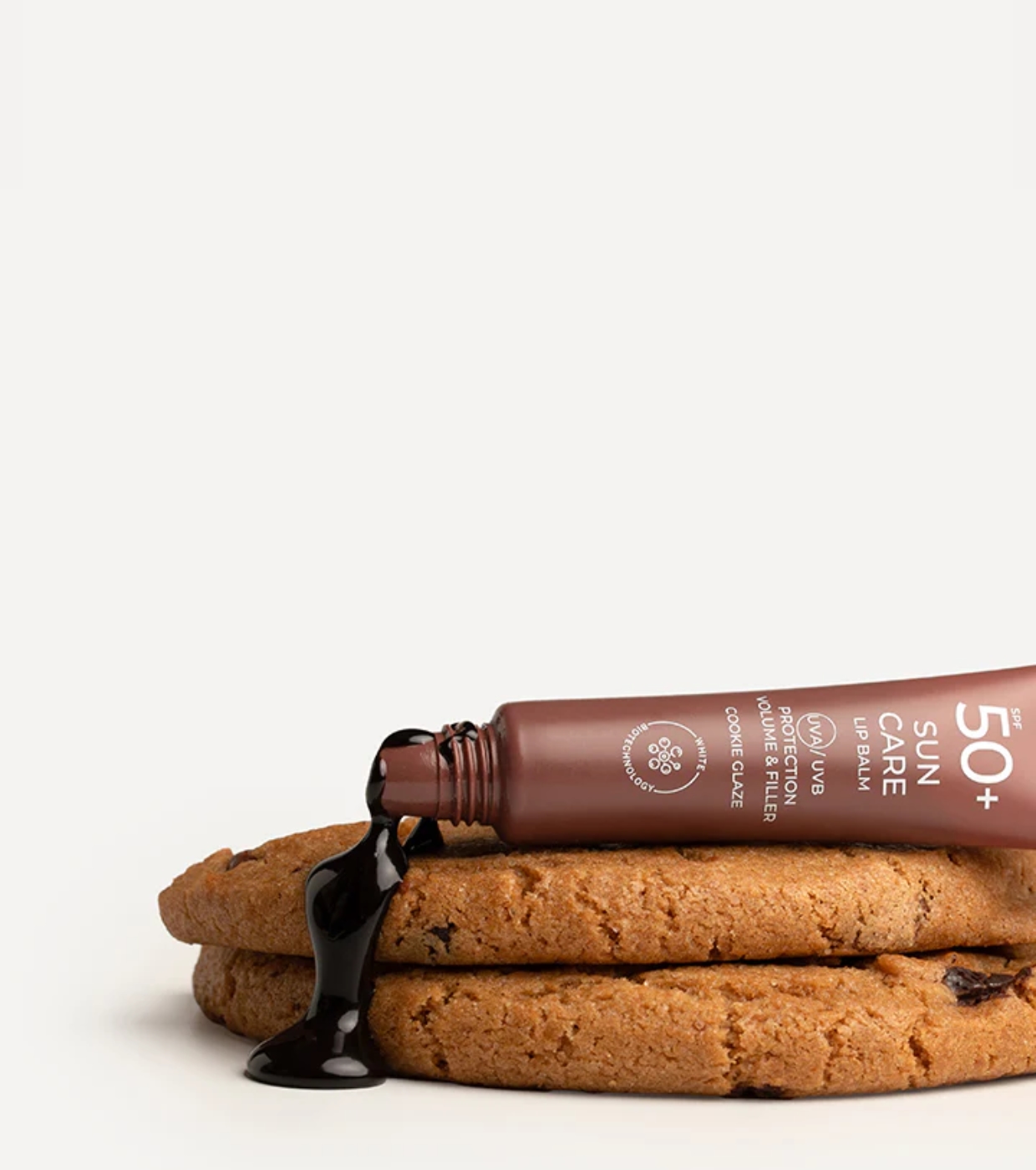 SEGLE - Bálsamo labial com peptídeo FPS50+ - Cookie Glaze