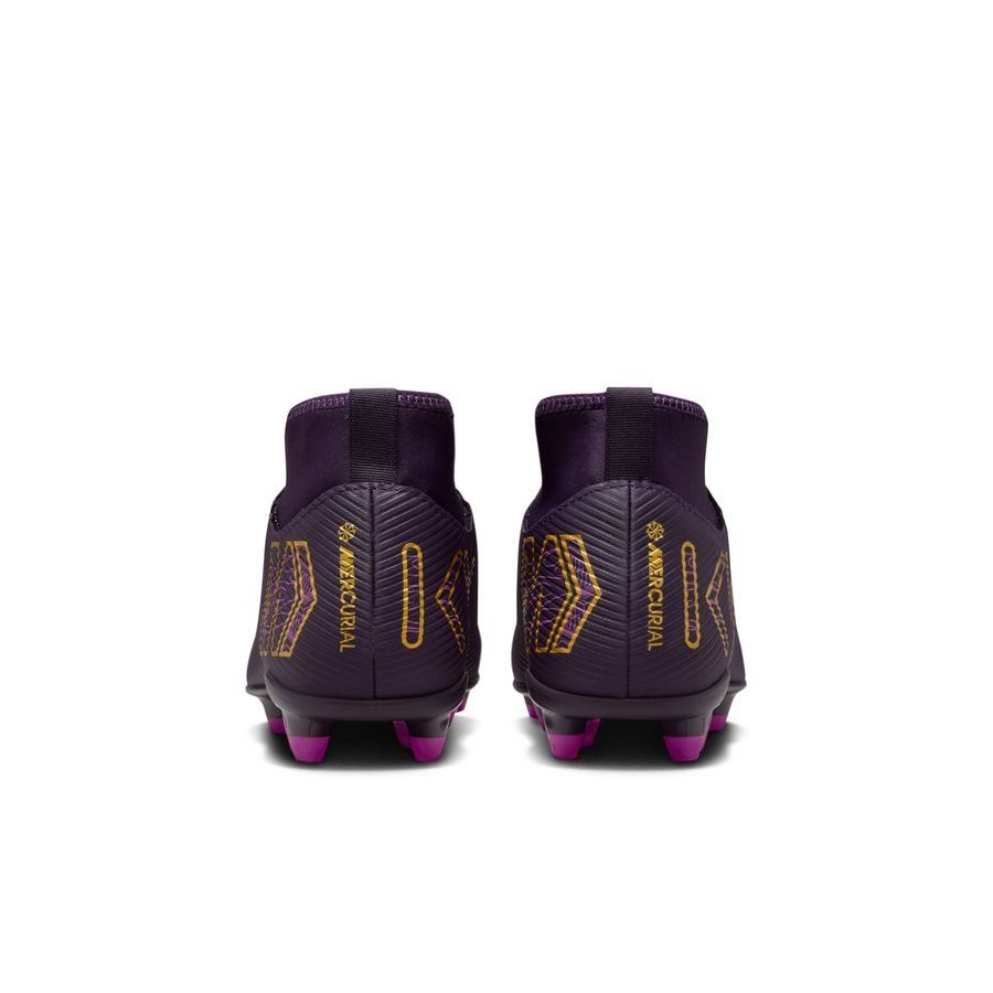 Nike Mercurial Superfly 10 Club MG Mbappé Personal Edition - Violet/Blanc Enfant
