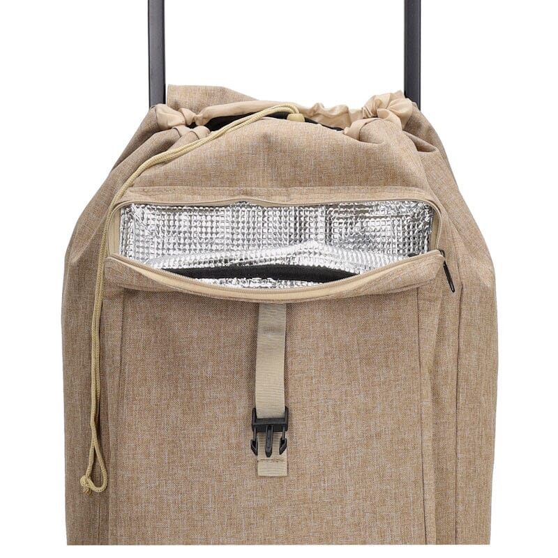 Beagles Shop&Go Boodschappentrolley Cartease Taupe