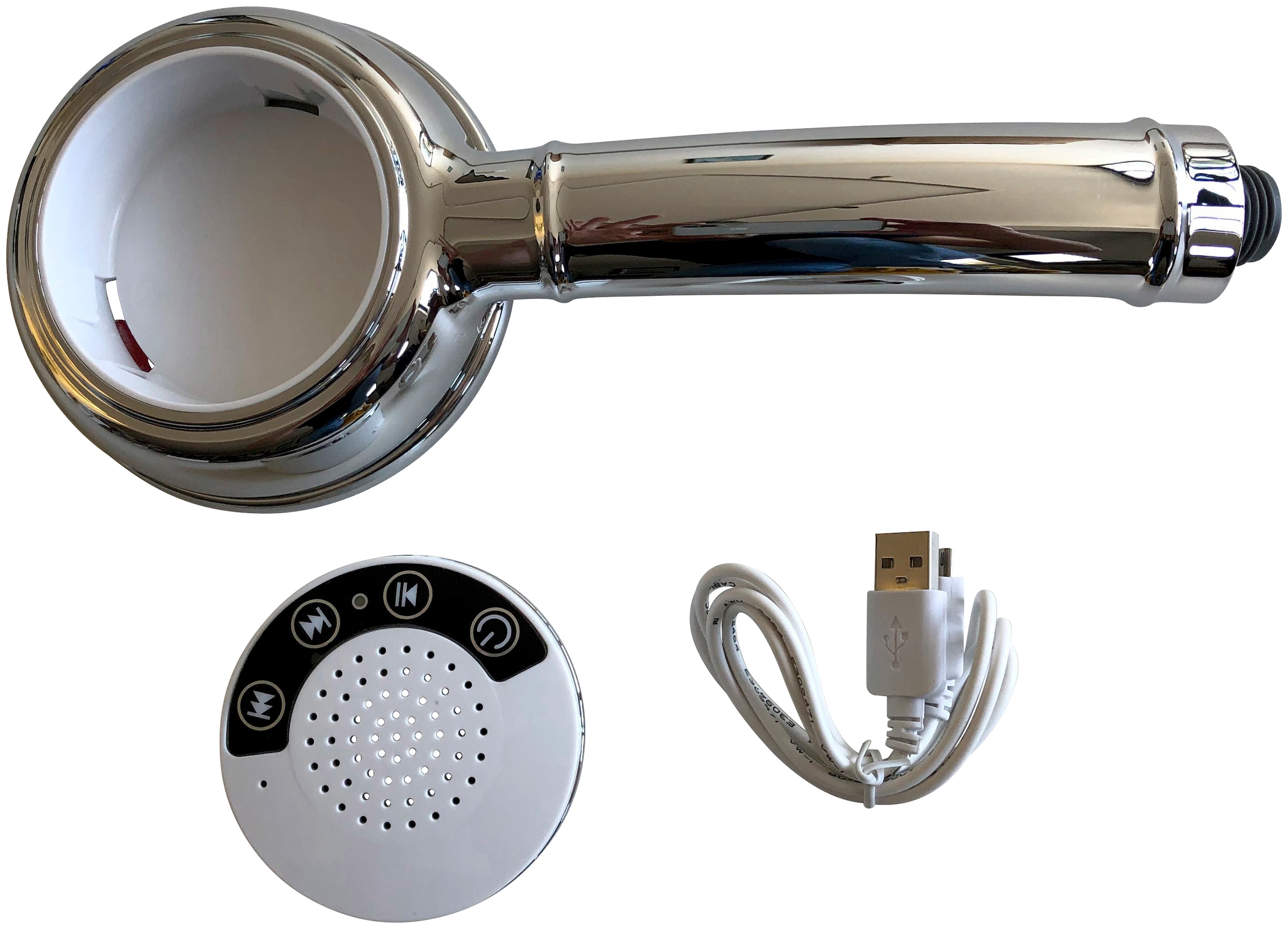 ADOB Handbrause »Bluetooth« mit Lautsprecher für Musik oder Telefon