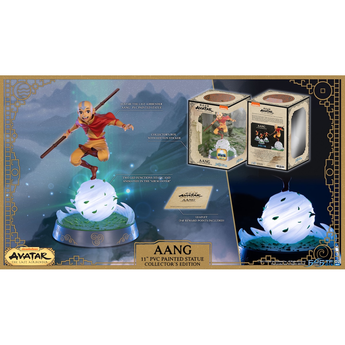 First 4 Figures ATLA figur samleutgave (Aang)