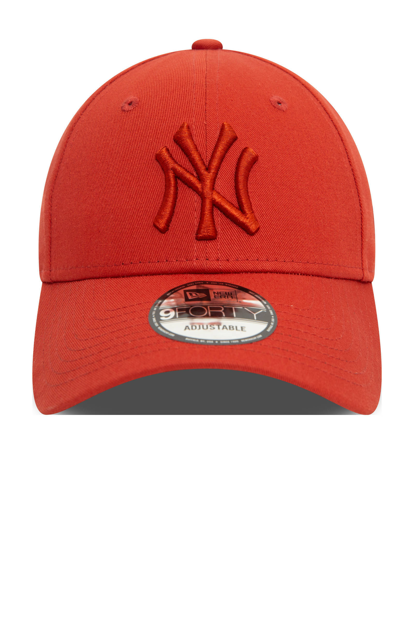 New Era 9Forty NY pet rood