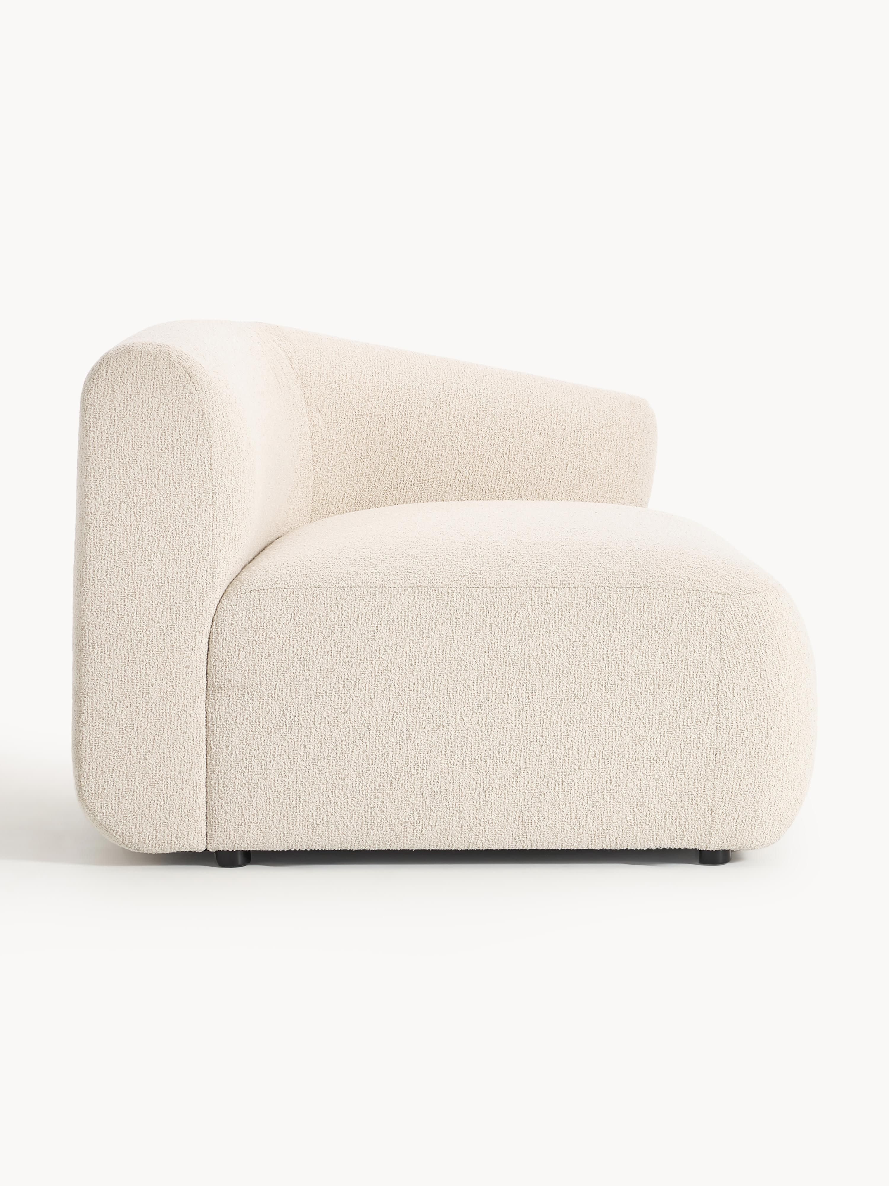 Bouclé hoekmodule Sofia