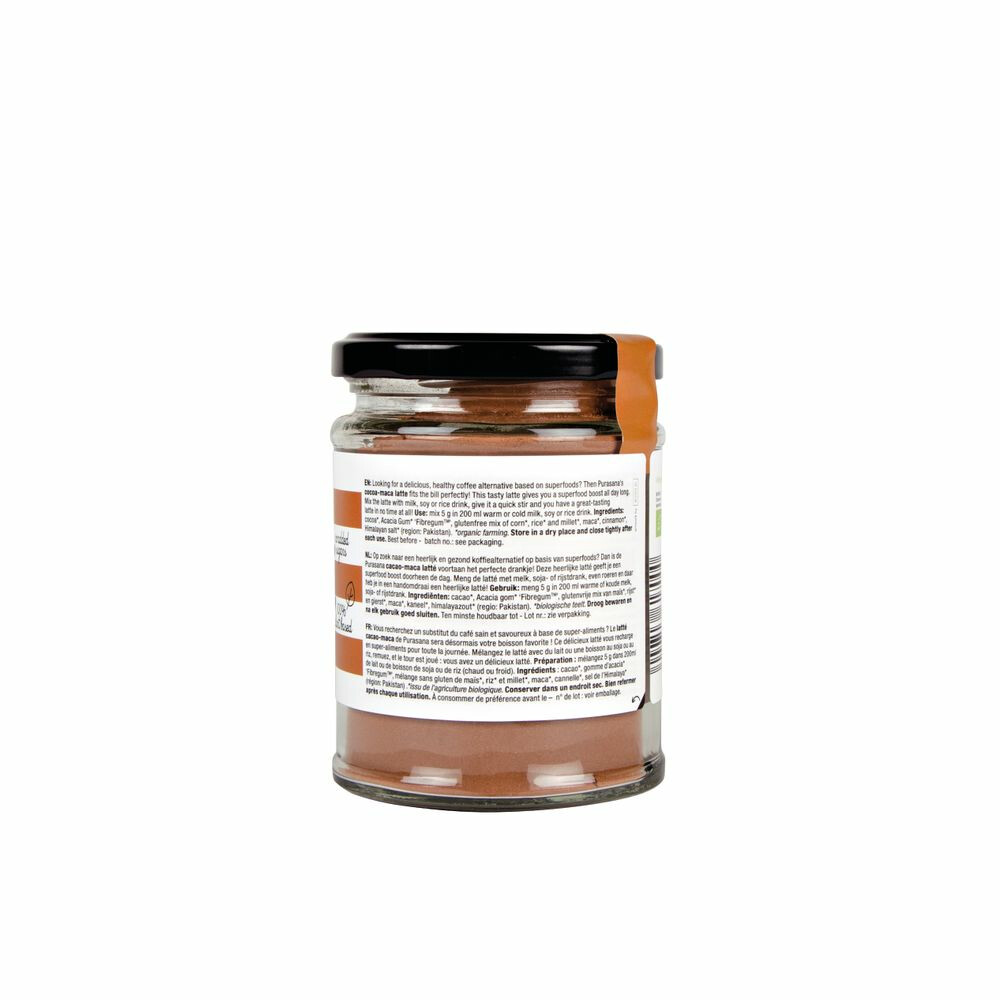 Purasana Cacao Maca Latté Bio120 gr