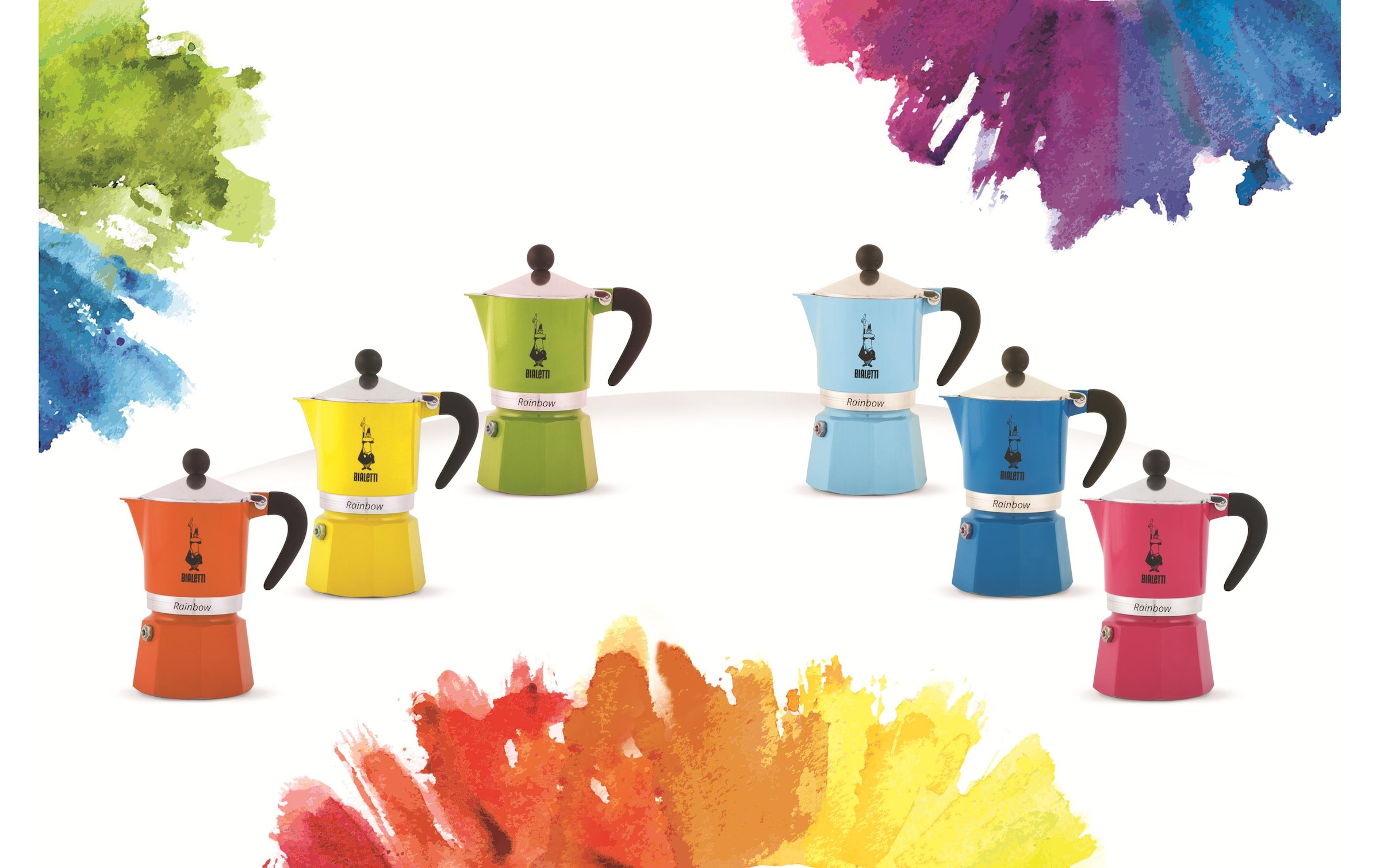 BIALETTI Espressokocher »Espressokocher Rainbow«